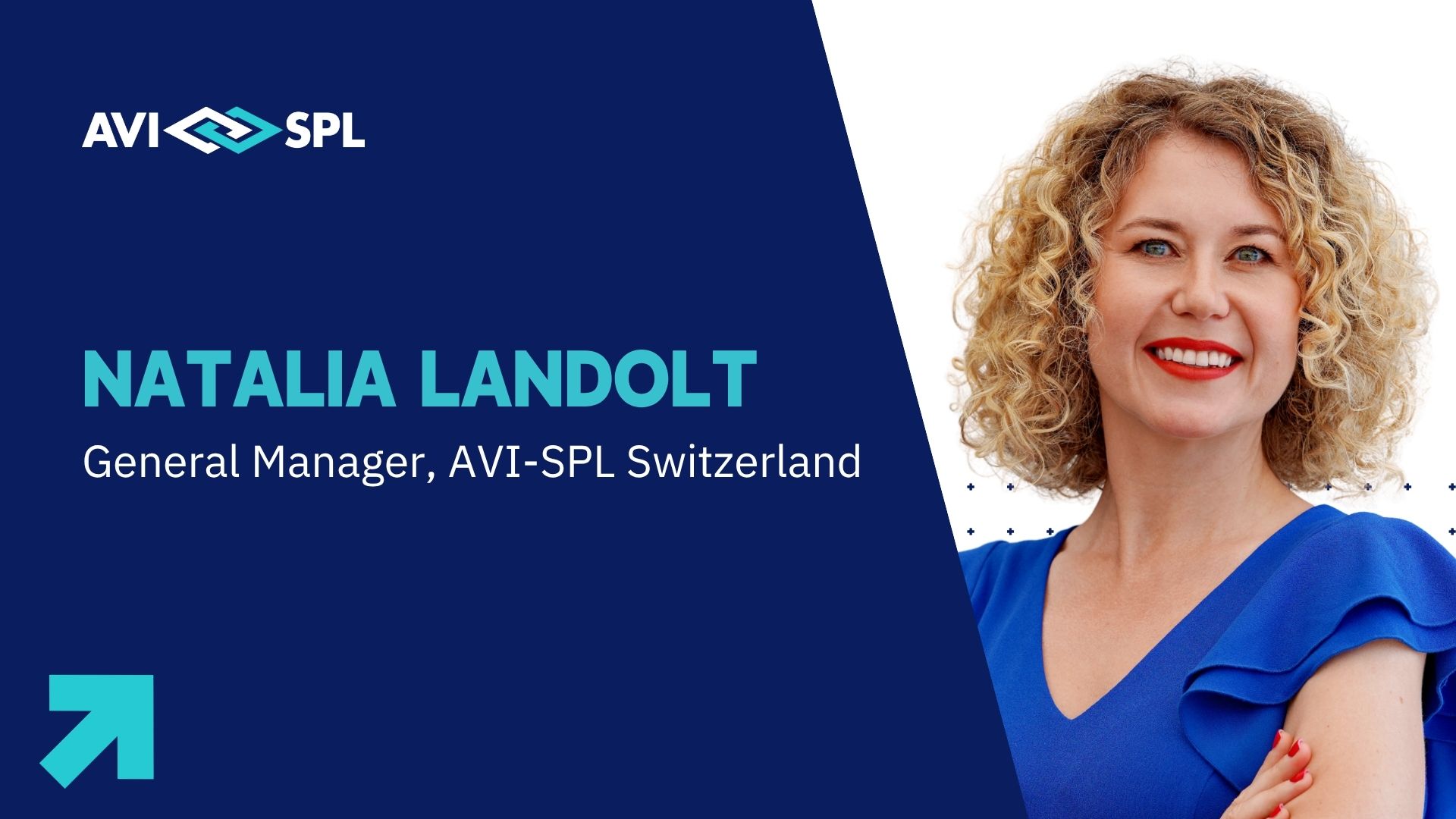Porträt von Natalia Landolt, General Managerin für die Schweiz bei AVI-SPL